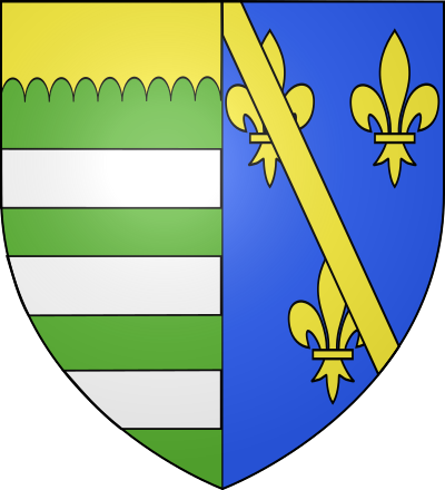 Blason de la commune Bouchy-Saint-Genest