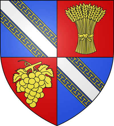 Blason de la commune Bouleuse