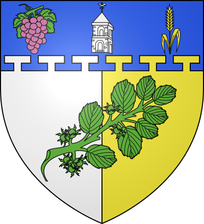 Blason de la commune Cauroy-lès-Hermonville
