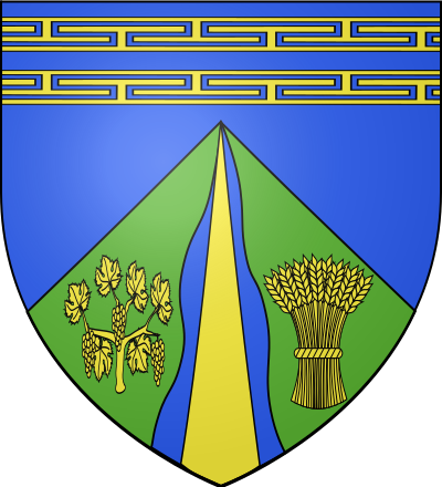 Blason de la commune Cernay-lès-Reims