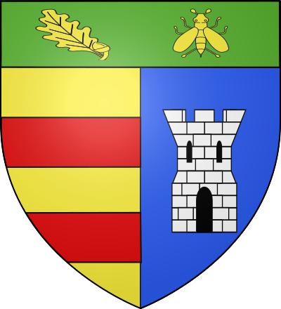Blason de la commune Charmont