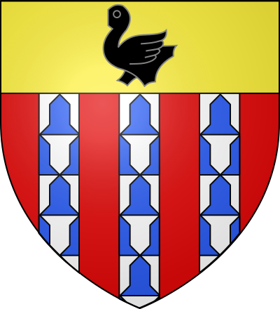 Blason de la commune Châtillon-sur-Marne