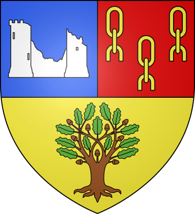 Blason de la commune Cheniers