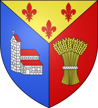Blason de la commune Condé-sur-Marne