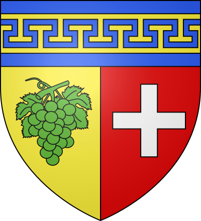Blason de la commune Courmas