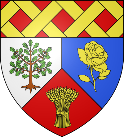 Blason de la commune Drosnay