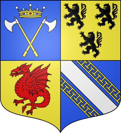 Blason de la commune Les Essarts-le-Vicomte
