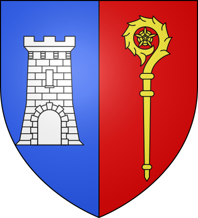 Blason de la commune Heiltz-l'Évêque