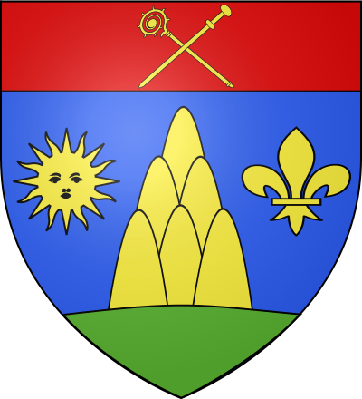 Blason de la commune Huiron