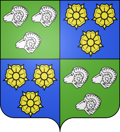 Blason de la commune Marolles