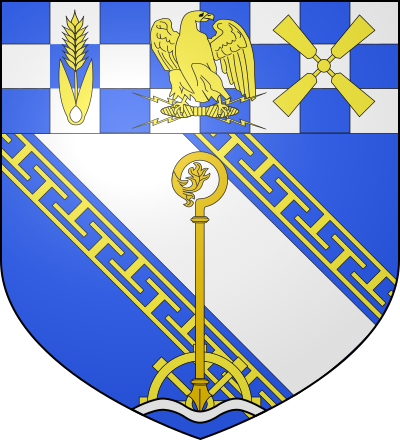 Blason de la commune Mourmelon-le-Petit