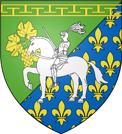 Blason de la commune Nogent-l'Abbesse