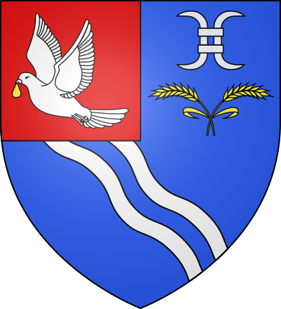 Blason de la commune Pringy