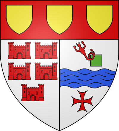 Blason de la commune Saint-Vrain