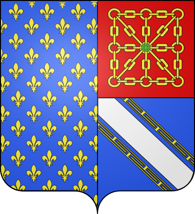 Blason de la commune Verneuil