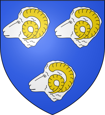 Blason de la commune Biesles