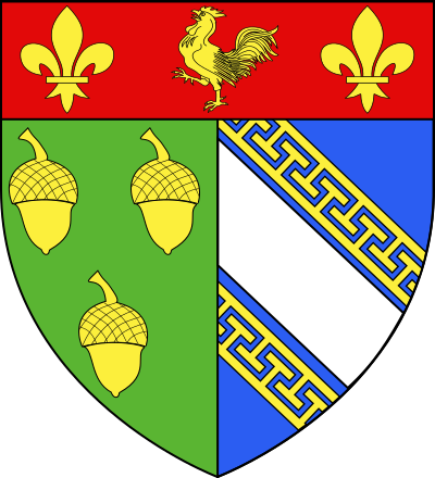 Blason de la commune Bourdons-sur-Rognon