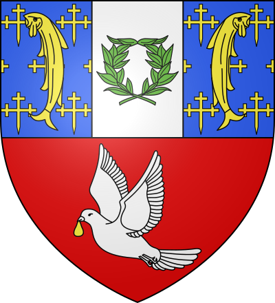 Blason de la commune Melay