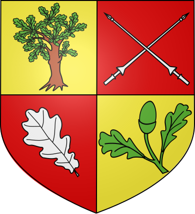 Blason de la commune Saint-Broingt-le-Bois