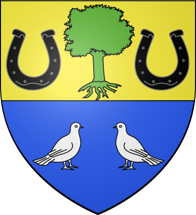 Blason de la commune Colombiers-du-Plessis