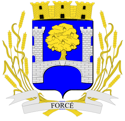 Blason de la commune Forcé