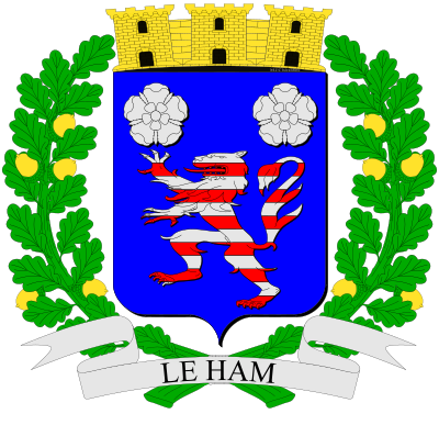 Blason de la commune Le Ham