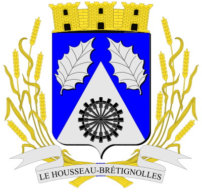 Blason de la commune Le Housseau-Brétignolles