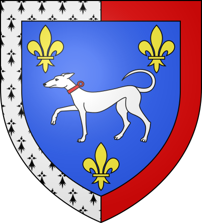 Blason de la commune Laubrières