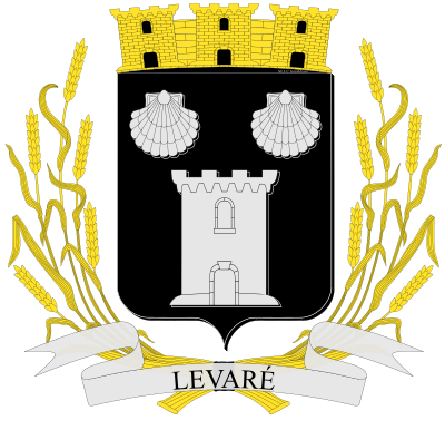 Blason de la commune Levaré
