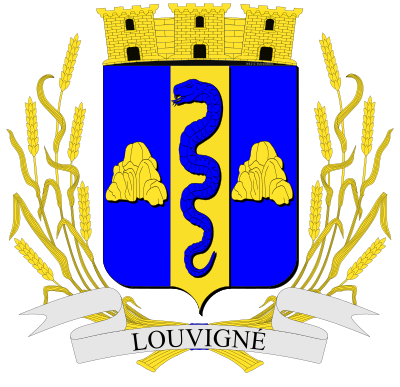 Blason de la commune Louvigné