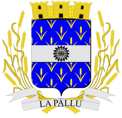 Blason de la commune La Pallu
