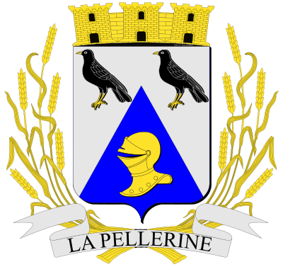 Blason de la commune La Pellerine