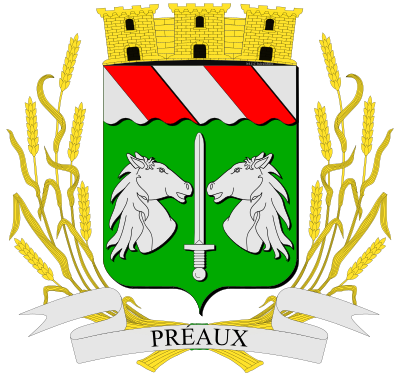 Blason de la commune Préaux