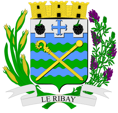 Blason de la commune Le Ribay