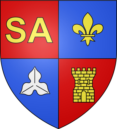 Blason de la commune Saint-Aignan-sur-Roë