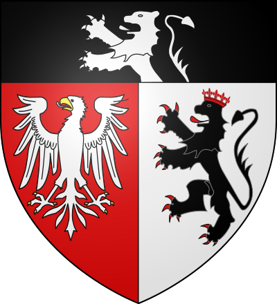 Blason de la commune Saint-Berthevin-la-Tannière