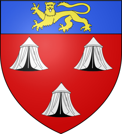 Blason de la commune Sainte-Gemmes-le-Robert