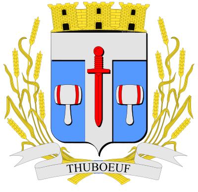 Blason de la commune Thubœuf