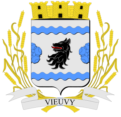 Blason de la commune Vieuvy