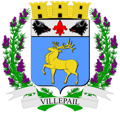 Blason de la commune Villepail