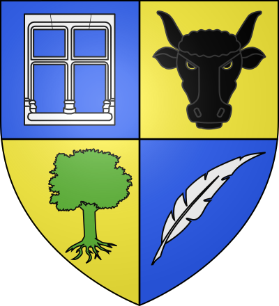 Blason de la commune Allain