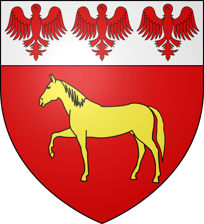 Blason de la commune Angomont