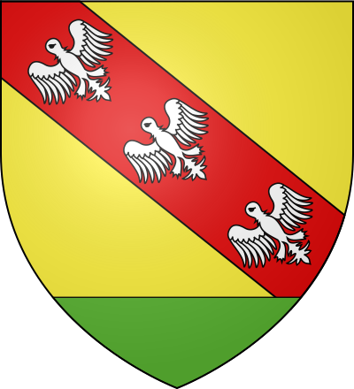 Blason de la commune Ansauville