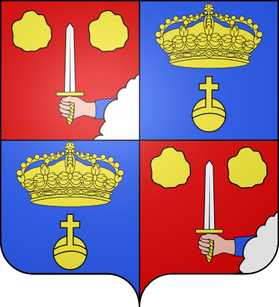 Blason de la commune Bazailles
