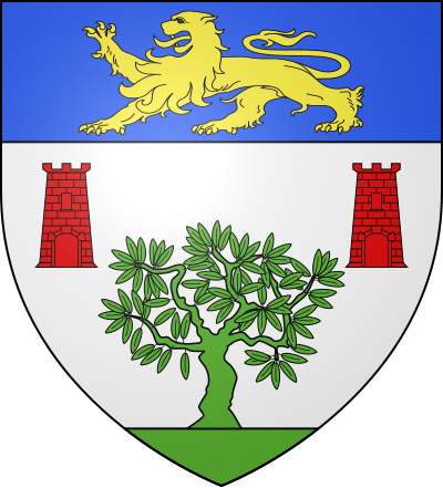 Blason de la commune Belleville