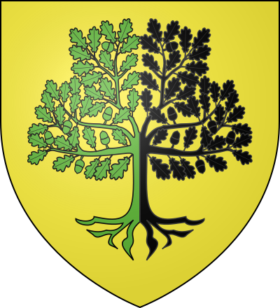 Blason de la commune Bouxières-aux-Chênes