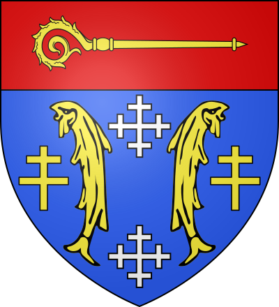 Blason de la commune Bréhain-la-Ville