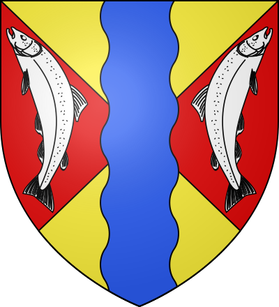Blason de la commune Brin-sur-Seille