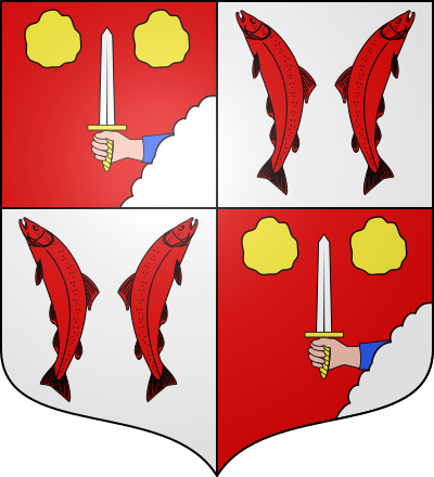 Blason de la commune Buriville