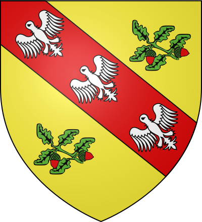 Blason de la commune Burthecourt-aux-Chênes